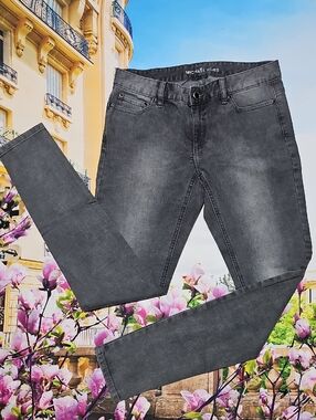 Michael Kors Gray & Black Skinny Jeans Size 4 New
